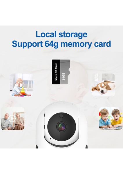 Kamera Iç Mekan Gözetleme Kamerası, Wifi Ev Güvenlik Kamerası, Ip Kamera (Yurt Dışından) fırsatları