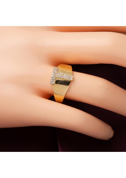 14 Ayar T Harf Altın Yüzük fiyatları