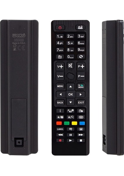 Weko Kl Hı-Level Siyah Tuşlu Lcd*led Tv Kumanda Siyah