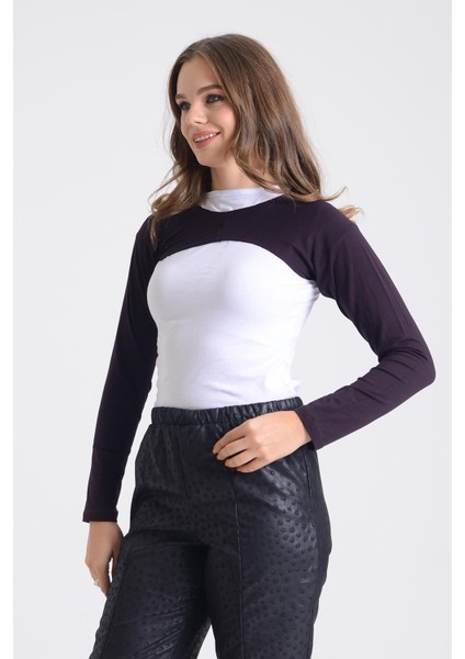 Pınkmark Kadın Içe Giyilen Tesettür Uzun Kolluk Bolero PMBL25545 modelleri