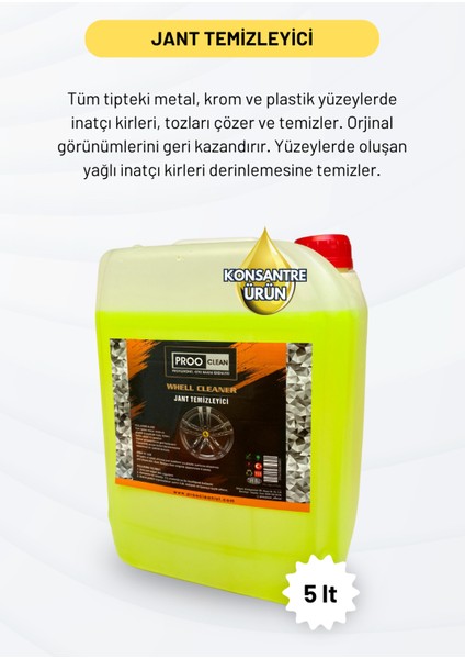 Jant Temizleyici 5lt