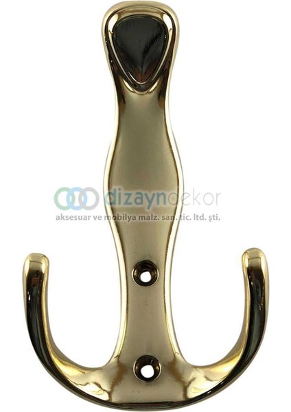 Portmanto Askısı Asya Üçlü Altın, Inoks