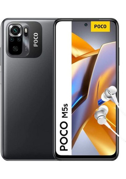 M5S Gri 128GB Hafıza 6gb Ram (Poco Türkiye Garantili) Gri