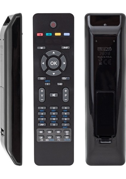 Weko Kl Vestel RM-L120 Lcd-Led Tv Kumandası (RC0313-082019022) Siyah