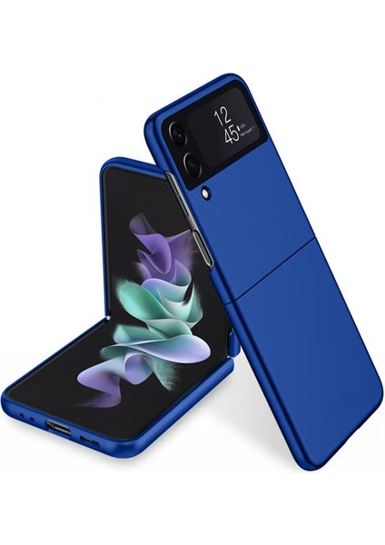 Samsung Galaxy Flip3 Için Mat Yüzey Sert Plastik Kılıf - AL8848