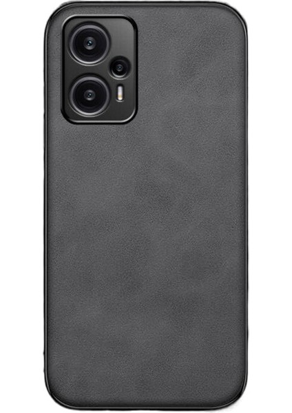 Xiaomi Redmi Note 12 Turbo / Poco F5 Luxury Leather Series Deri Desenli Plastik Koruma Kılıf AL8125