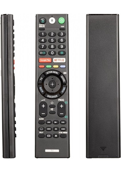 Weko Sony RMF-TX200P Netflıx-Google Play Tuşlu Ses Komutlu Tv Kumanda Siyah