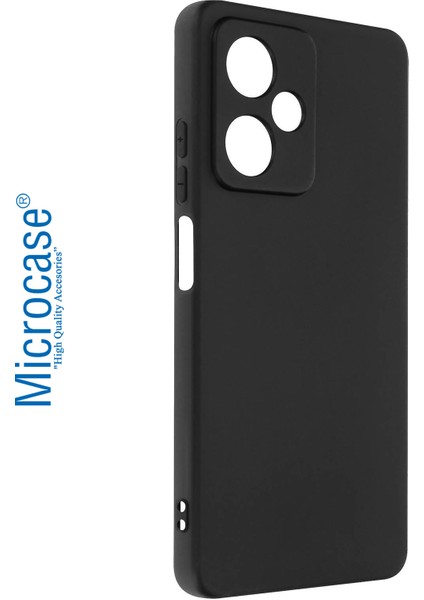 Xiaomi Redmi Note 12R 6.79 Inch Elektrocase Serisi Silikon Kılıf - Siyah AL3340