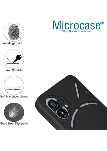 Nothing Phone 2 Elektrocase Serisi Silikon Kılıf - Siyah AL3340 fiyatları