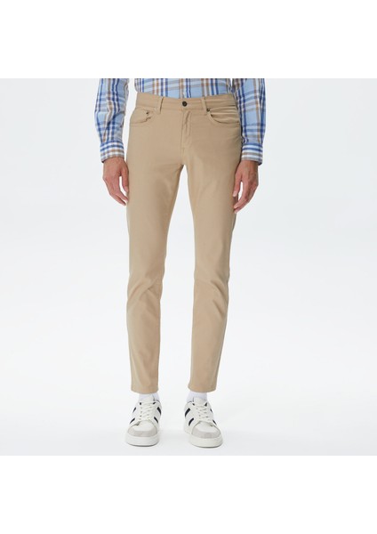 Nautıca Erkek Bej Slim Fit Desenli Pantolon P37029T.2TK modelleri