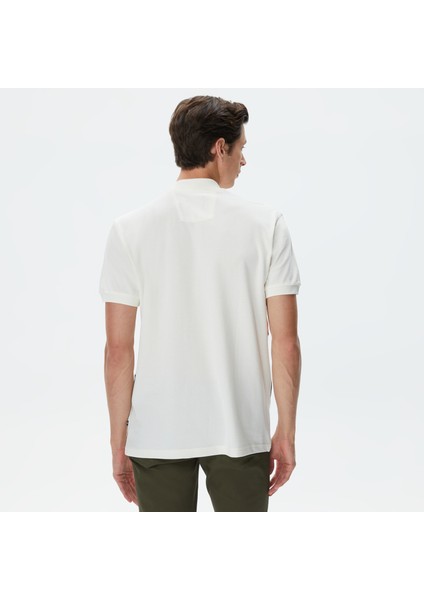 Nautıca Erkek Kırık Beyaz Classıc Fıt Kısa Kollu Polo K37106T.1MA fiyatları