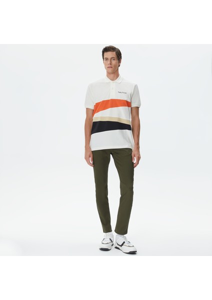 Nautıca Erkek Kırık Beyaz Classıc Fıt Kısa Kollu Polo K37106T.1MA modelleri
