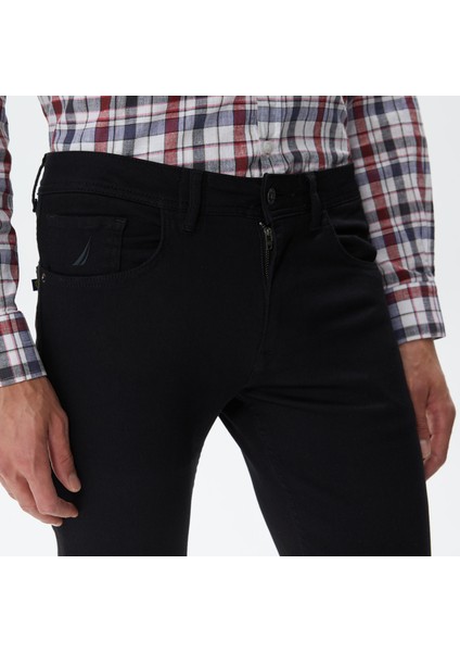 Nautıca Erkek Siyah Slim Fit Denim Pantolon 2P3714T.0TB