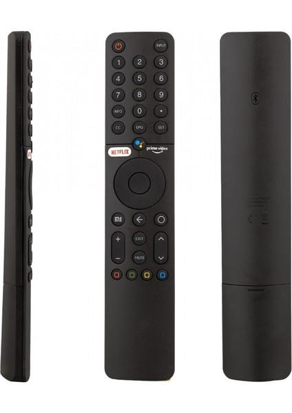 Kr Xıaomı Xmrm-19 Netflıx-Prıme Vıdeo Tuşlu LCD LED Tv Kumanda Siyah