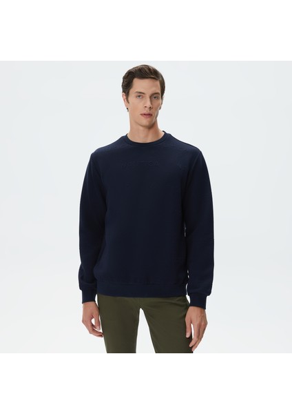 Nautıca Erkek Lacivert Standart Fıt Jakarlı Sweatshırt K37225T.4NV modelleri