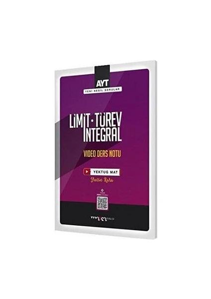 Marka Yayınları AYT Limit Türev Integral Video Ders Notları