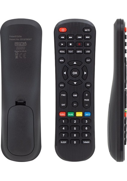Weko Kr Extreme Box Hd Uk*samux*jbm Kumanda (5582=4881) Siyah