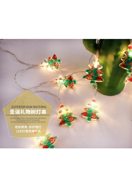 LED Asılır Noel Yıldız Işık Dizesi Yılbaşı Süs Cadılar Bayramı Hediye Chrismas (Yurt Dışından)