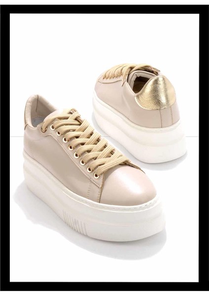 Bej Kadın Sneaker K01791008009