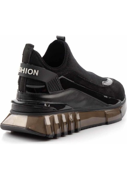 Siyah Siyah File Kadın Sneaker K01413055302 fırsatları