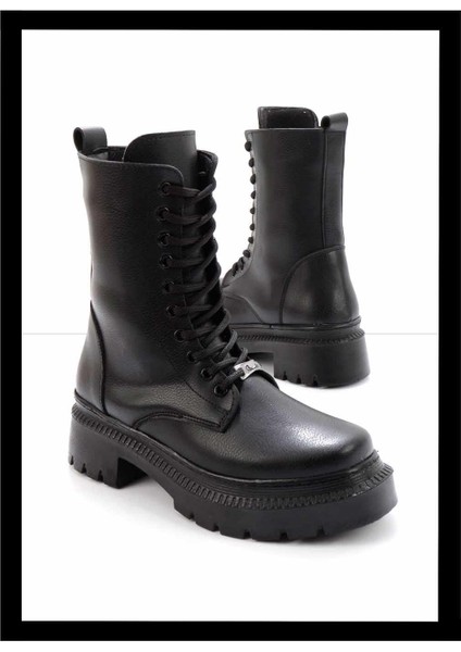 Siyah Kadın Bot & Bootie K02792070009