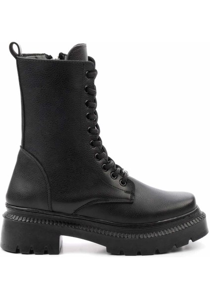 Siyah Kadın Bot & Bootie K02792070009