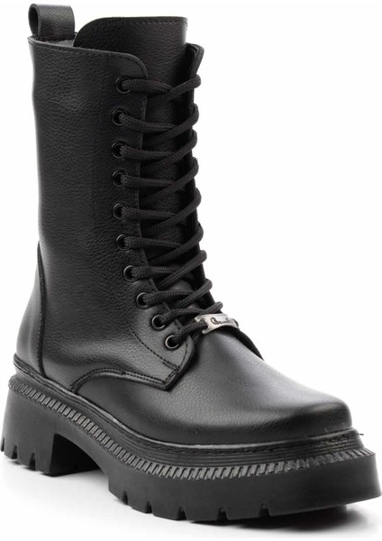 Siyah Kadın Bot & Bootie K02792070009