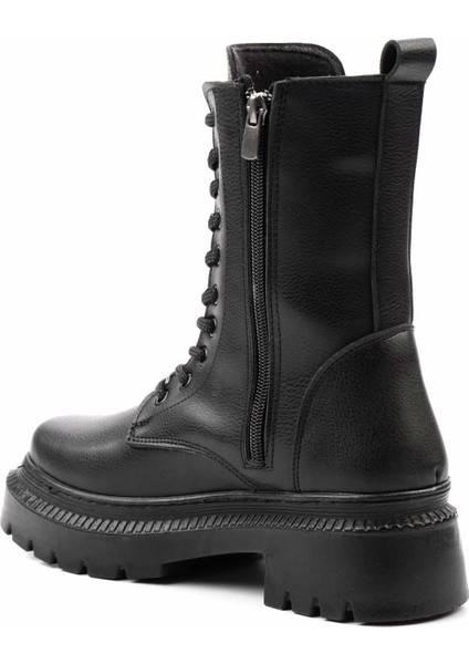 Siyah Kadın Bot & Bootie K02792070009