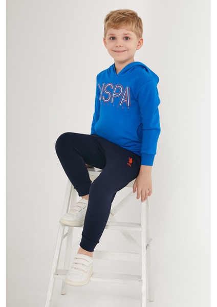 Mavi Erkek Çocuk Eşofman Takımı