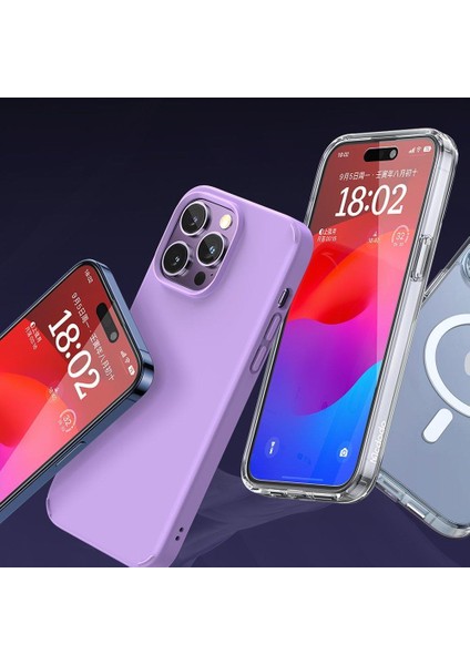 PF-5361 iPhone 15 Plus Şeffaf Kırılmaz Cam