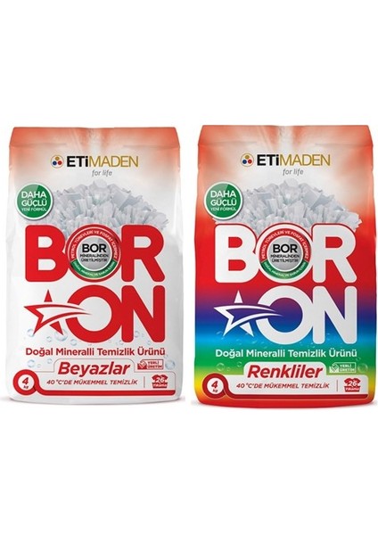Doğal Mineralli Toz Temizlik Ürünü Beyazlar ve Renkliler