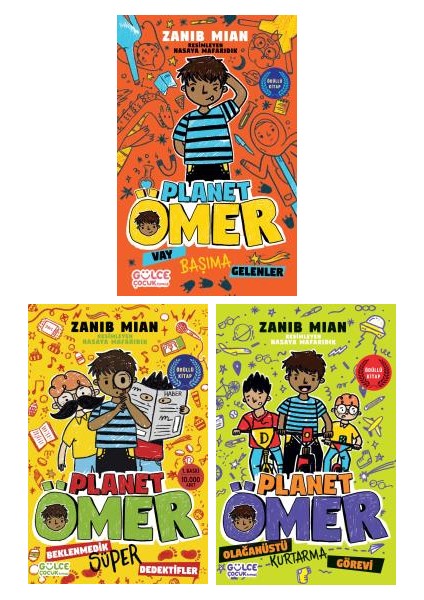Planet Ömer 3 Kitap Set - Zanib Mian