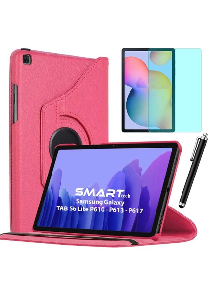 Samsung Galaxy Tab S6 Lite Sm P610 P613 P617 Kılıf Ekran Koruyucu Kalem Set