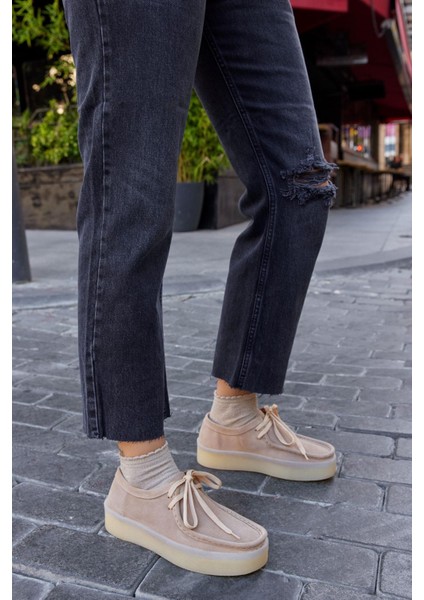 James Bisküvi Deri Bağcıklı Kadın Ayakkabı fiyatları