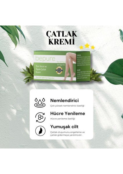 Çatlak Kremi, Çatlak Karşıtı ve Giderici, Nemlendirici Çatlak Kremi 50 ml fırsatları