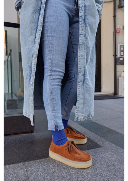 James Taba Deri Bağcıklı Kadın Ayakkabı modelleri