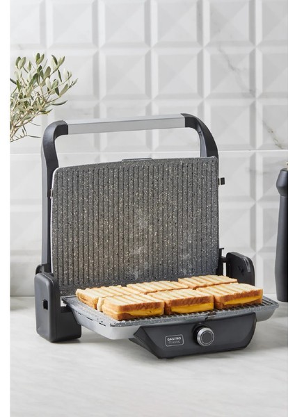 Gastro Classic Izgara ve Tost Makinesi Silver