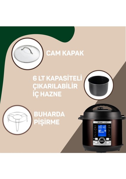 AR2055 Chefim Çok Amaçlı Basınçlı Pişirici indirimleri