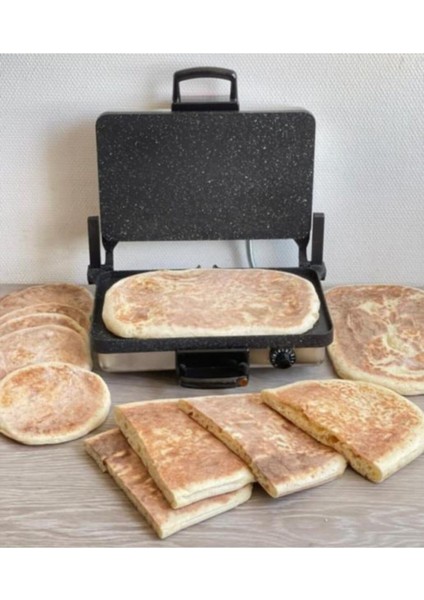 Çok Amaçlı Tost Lahmacun Ekmek Bazlama ve Izgara Makinesi ve Tavası