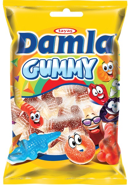 Damla Gummy Cola Sour 1 Kg Jel Şeker