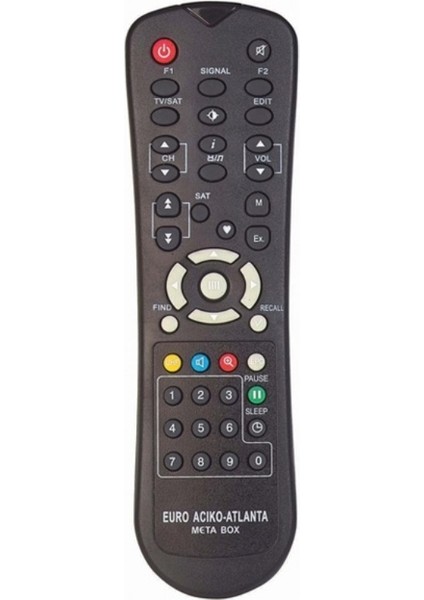 Herz Kr Acıko/akaı/atlanta 340/345/BESTTEL/SATEX Sd Uydu Kumanda Siyah