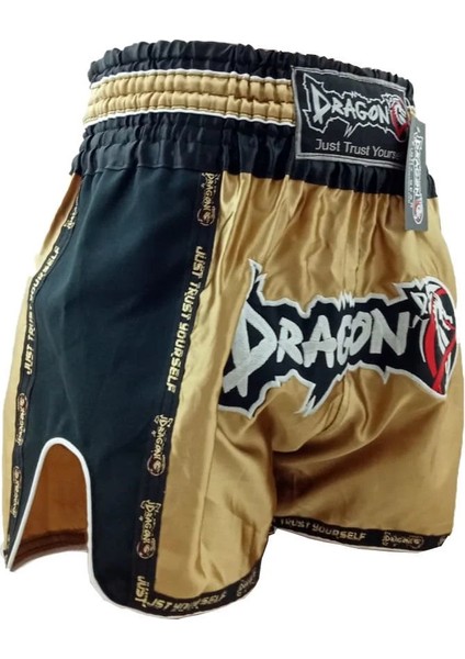 Retro Muay Thai Şortu mt 3075 Gold