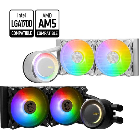 MSI MAG CORELIQUID E240 240 MM ARGB BLOCK SIVI ISLEMCI SOGUTUCUSU