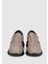 Vizon Deri Kadın Sneaker 3