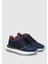 Lacivert Deri Erkek Sneaker 2