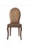 Sandalye ST Zus069 Oval Sırt Model Bej Renk Ortoped Oturum Avangart Ayak El Yapım 2