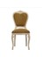 Sandalye ST Zus029 Oval Çizgi Model Kayın Çizgi Ayk Örgü Kumaş Parlak Krem Elyapı 1