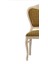Sandalye ST Zus029 Oval Çizgi Model Kayın Çizgi Ayk Örgü Kumaş Parlak Krem Elyapı 4