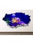 Büyük Akvaryum Balıklar ve Deniz Canlıları Full Hd Baskı 3D Duvar Sticker 1