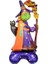 Halloween Ayaklı Cadı Folyo Balon 128X65 cm 1